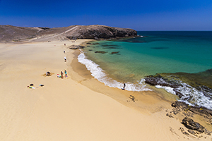 Papagayo beaches in south Lanzarote