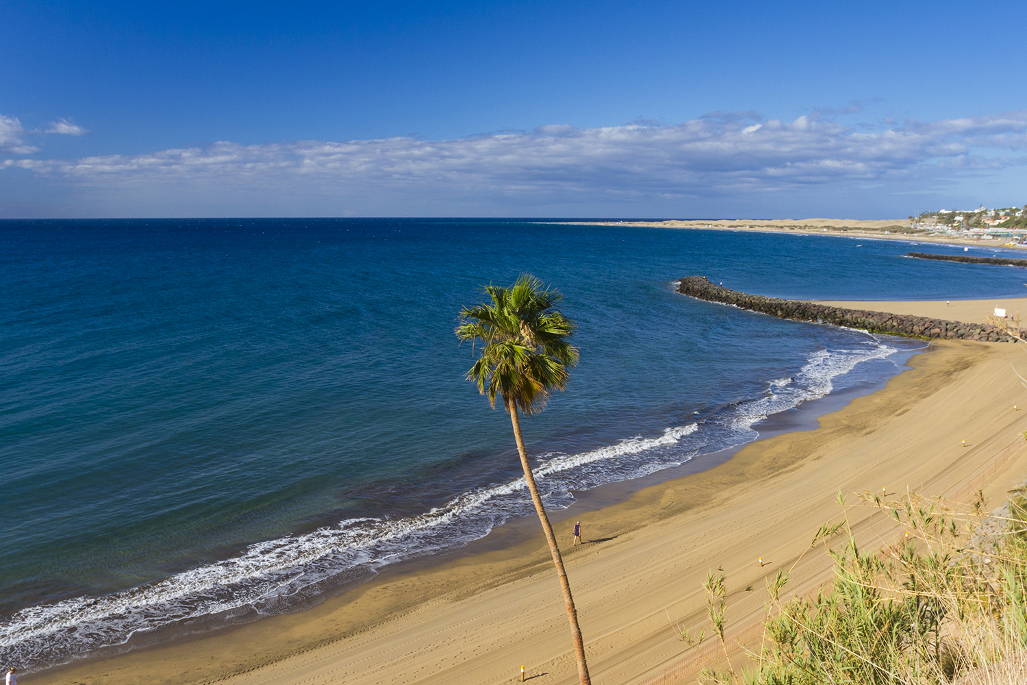 El Cochino beach next to Playa del Inglés