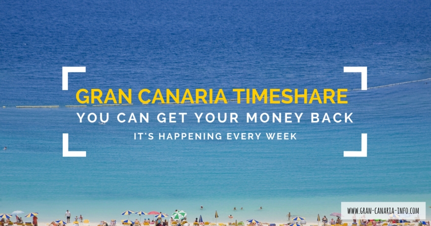 Tip Of The Day: You Can Get Your Gran Canaria Timeshare Money Back