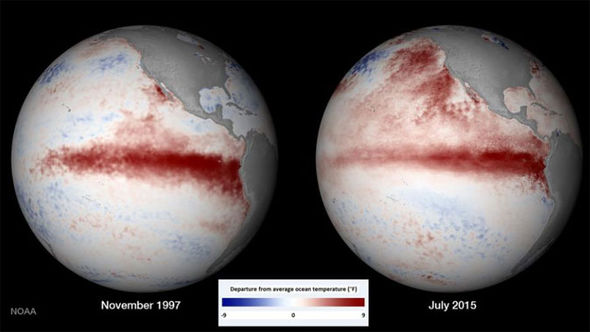 2015 El Nino event looking strong