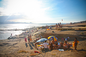 El Confital beach