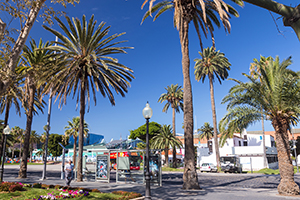 Santa Catalina square in Las Palmas