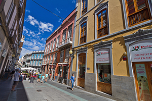Triana shopping district in Las Palmas