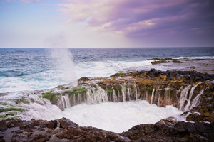 Bufadero La Garita blowhole Gran Canaria