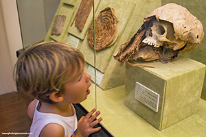 Mummy at the Museo Canario in Vegueta