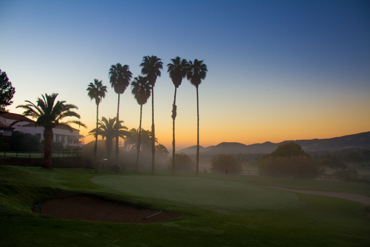Bandama Golf course in Gran Canaria