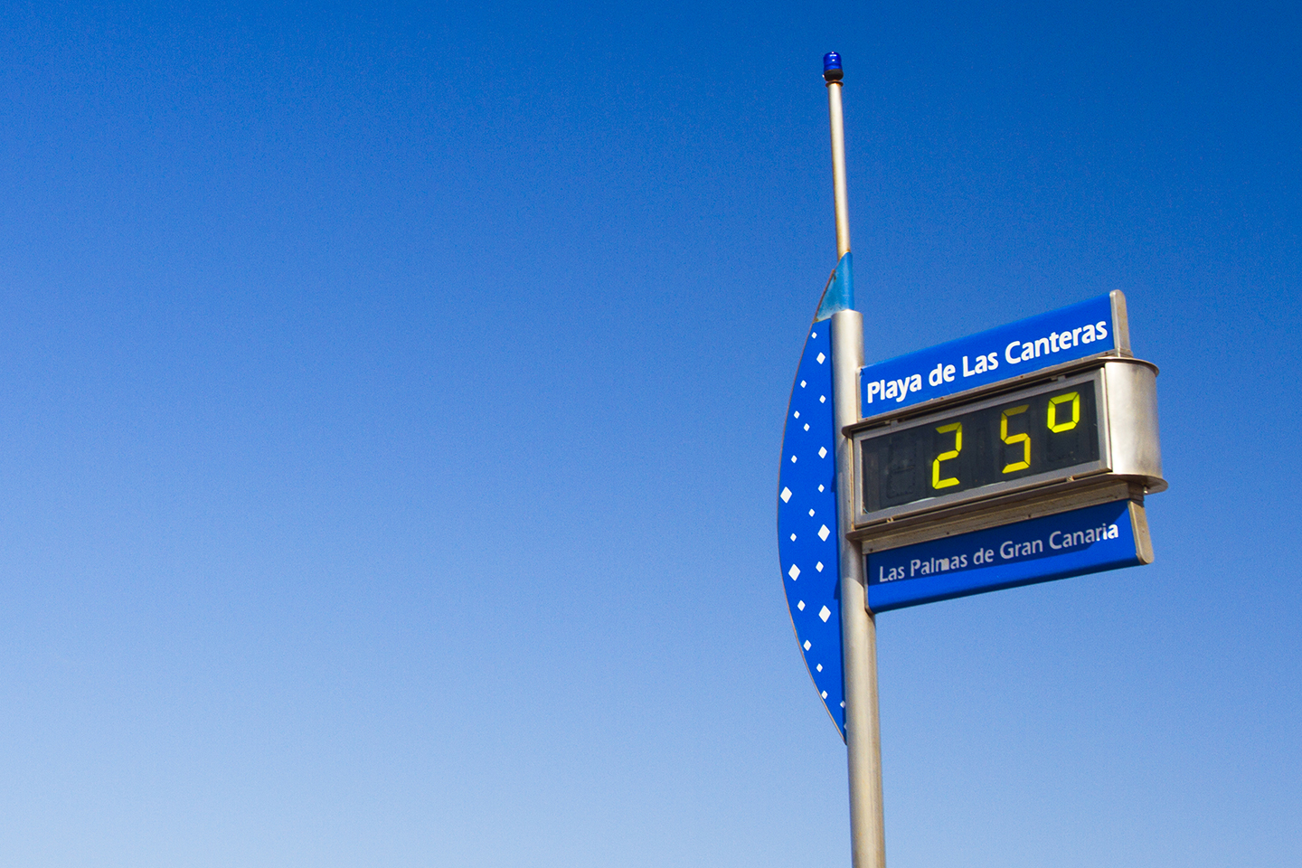 Gran Canaria temperatures in December