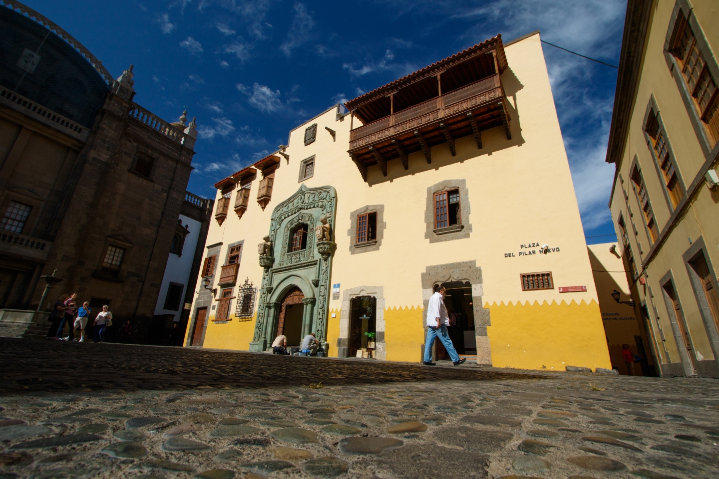 The Casa de Colón in Vegueta old town