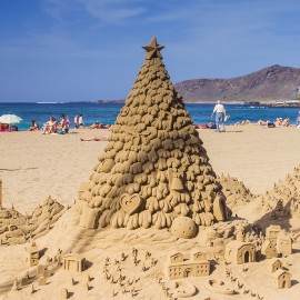 Las Canteras Beach On December 12, 2015