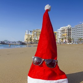 Las Canteras Beach On December 12, 2015