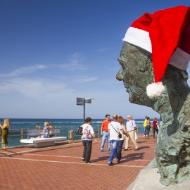 Las Canteras Beach On December 12, 2015