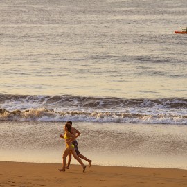 Las Canteras Beach On December 12, 2015