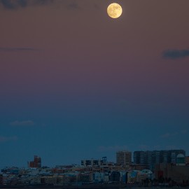 The moon over Gran Canaria_12