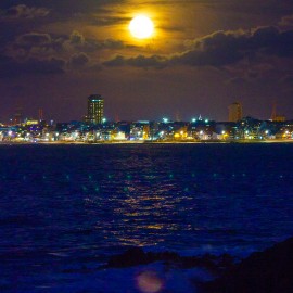 The moon over Gran Canaria_2