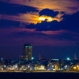 The moon over Gran Canaria_4