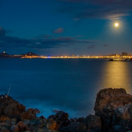 The moon over Gran Canaria_7