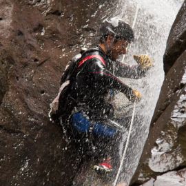 Canyoning or Barranquismo
