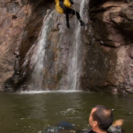 Canyoning or Barranquismo