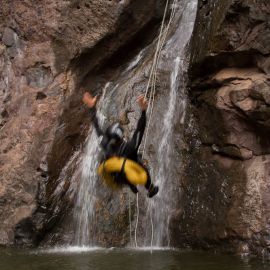 Canyoning or Barranquismo