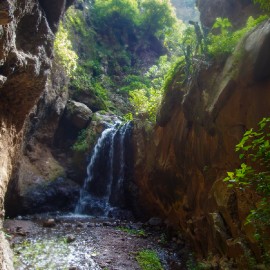 Hiking in the Barranco de los Cernicalos