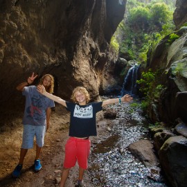 Hiking in the Barranco de los Cernicalos