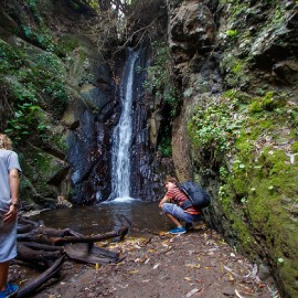 Hiking in the Barranco de los Cernicalos