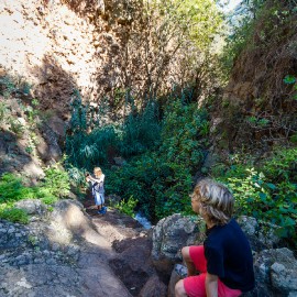 Hiking in the Barranco de los Cernicalos