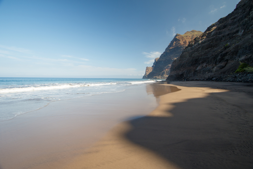 Güi Güi beach in west Gran Canaria