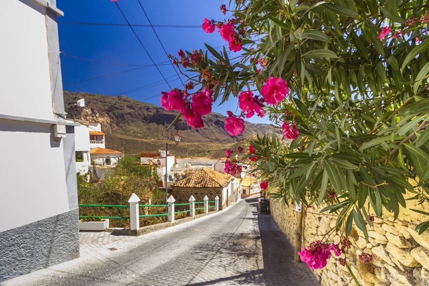 Tunte or San Bartolomé de Tirajana in the south Gran Canaria hills