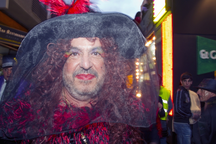 Canarian men like dressing as women, but only for carnival