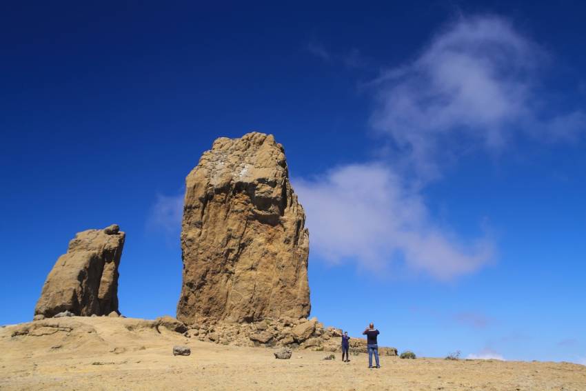 Gran Canaria&#039;s top icon: Roque Nublo rock