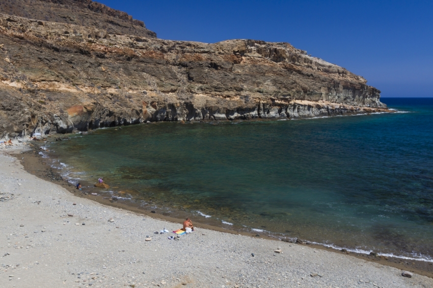 Medio Almud beach in south Gran Canaria