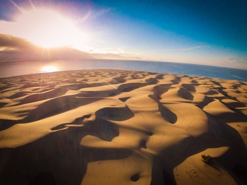 Top tourist spot: Gran Canaria's Maspalomas dunes