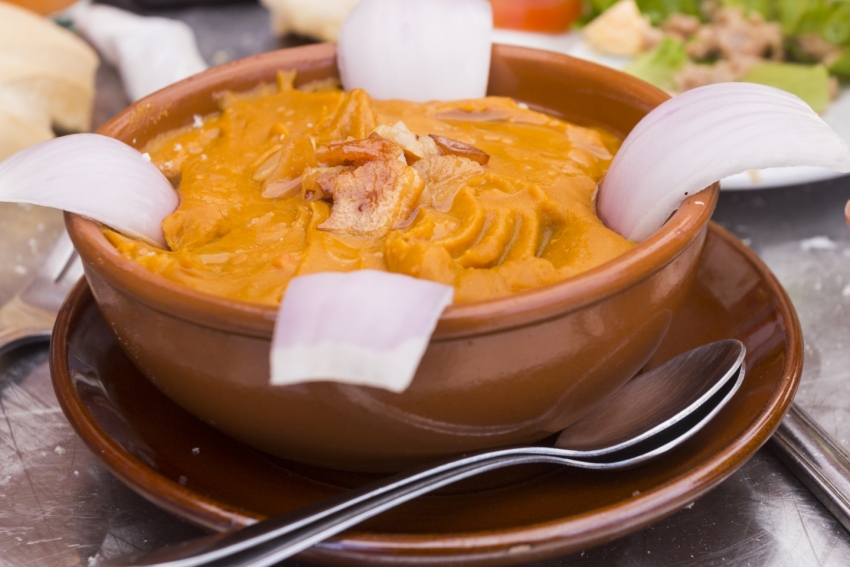Gofio or roasted barley flour dishes are popular in the Canary Islands