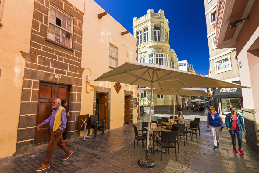 Calle Cano in Las Palmas de Gran Canaria city