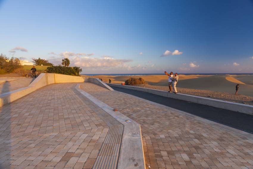 The new Maspalomas dunes mirador in Playa del Inglés