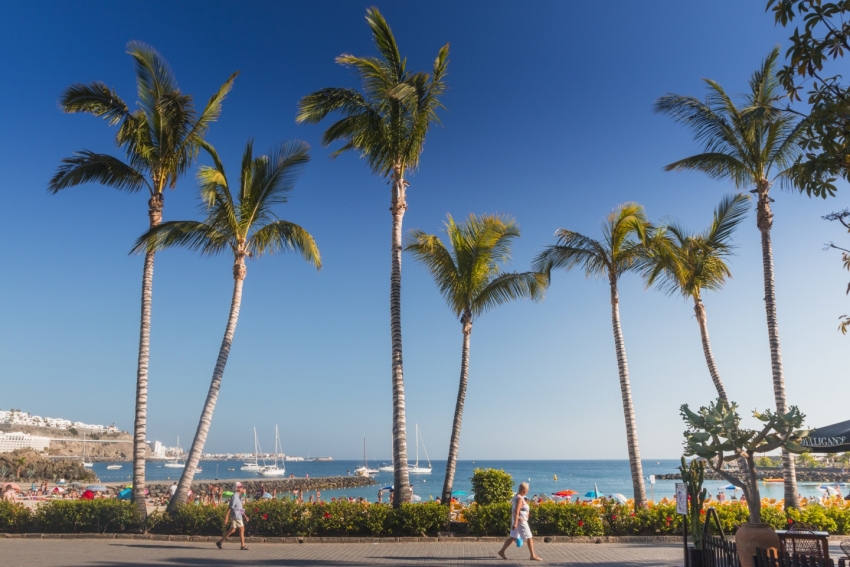 Ideal weather in the Canary Islands 