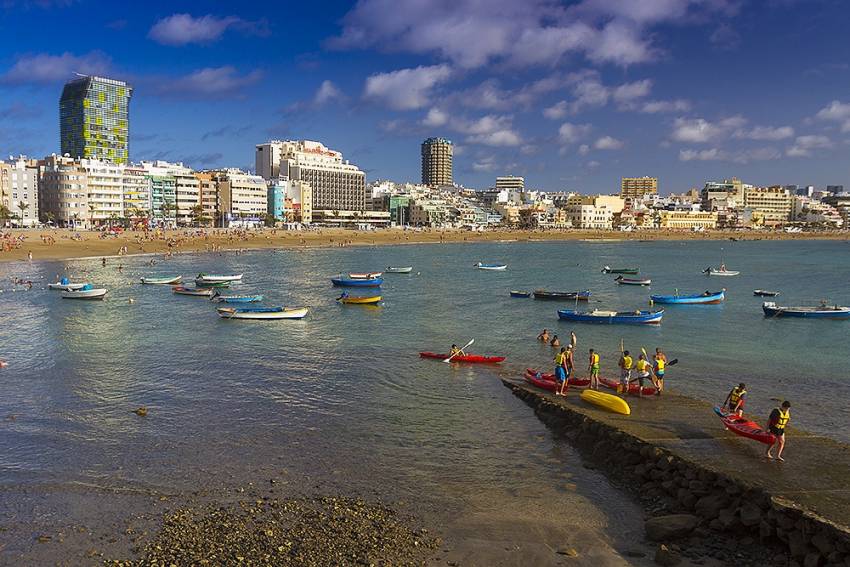 Las Canteras beach