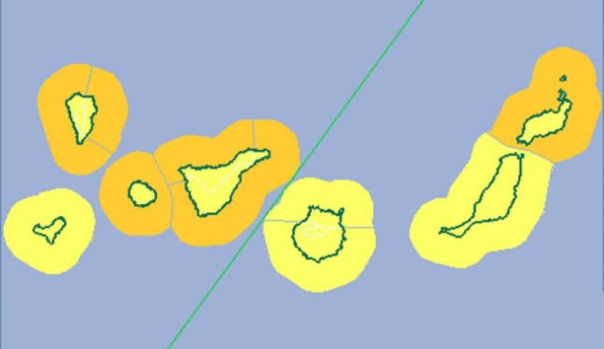 Wind &amp; wave alrt from Gran Canaria