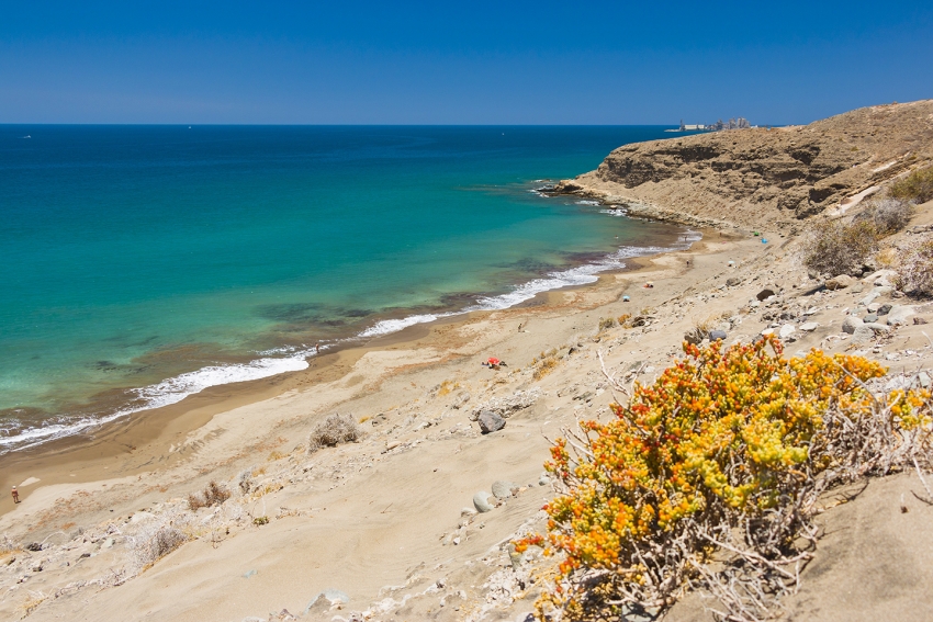 Montaña de Arena beach is in the top ten nudist Gran Canaria beaches